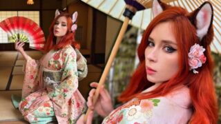 Sweetie Fox – Passionate Fucking with Busty Gorgeous Kitsune in Onsen