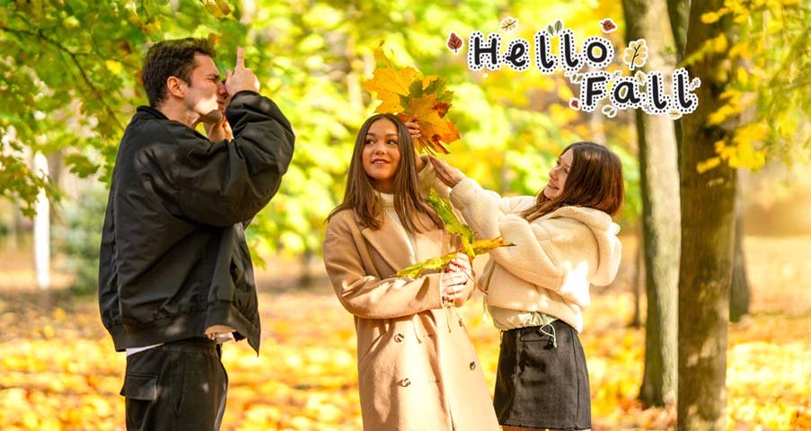 Kate Rose, Hazel Grace – Fall photo cum shoot